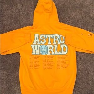 Official Travis Scott Astroworld concert hoodie.